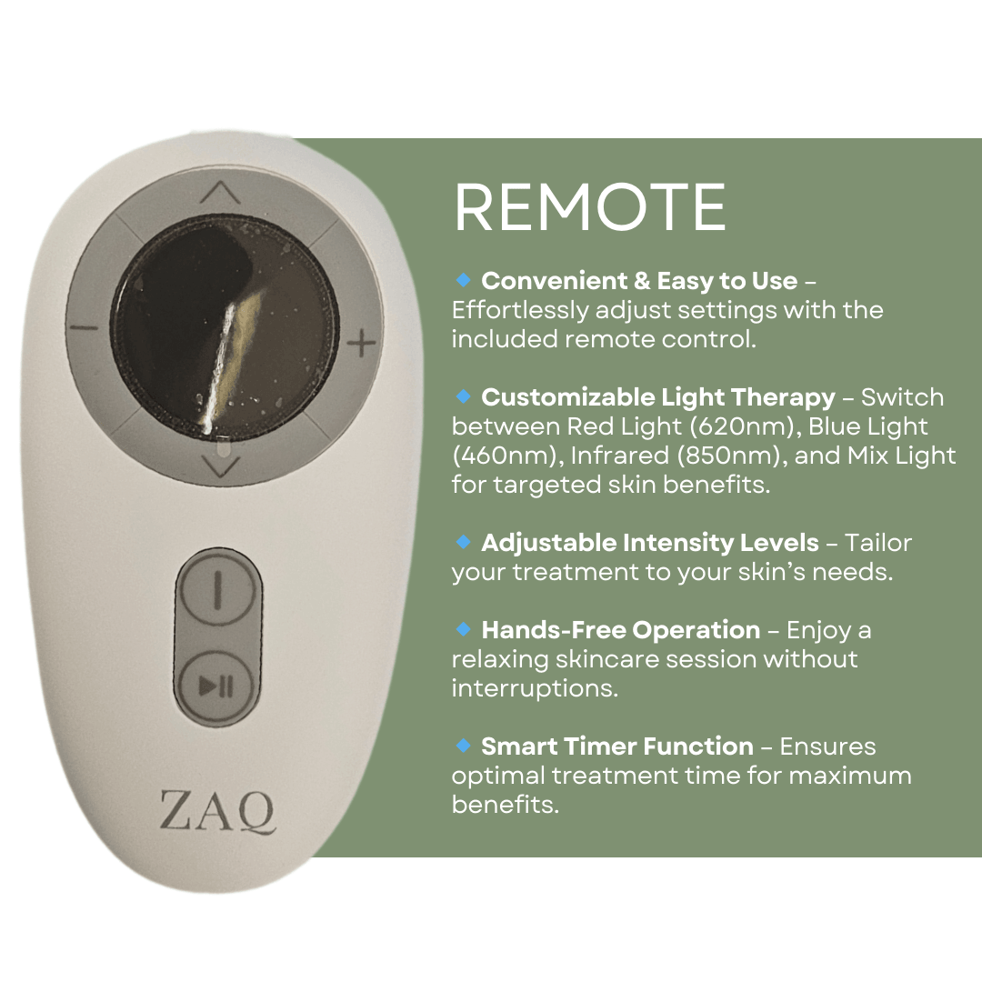ZAQ Remote for Light Therapy face mask