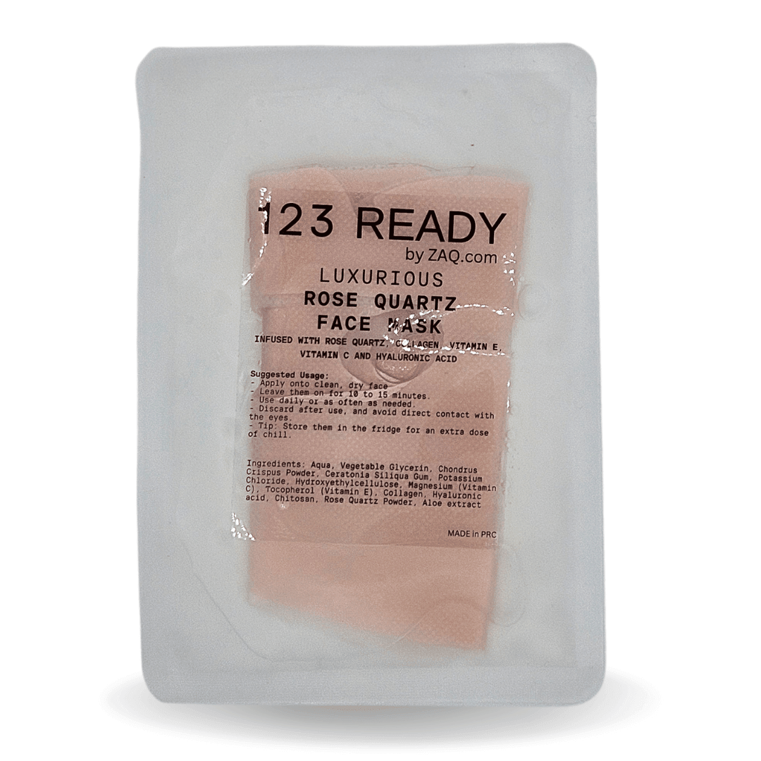 Rose Quartz Luxurious Hydrogel Face Mask - ZAQ