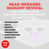 Infrared LED Light Therapy Mask - Penetrates deeply to reduce inflammation