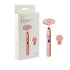 ZAQ Sana Rose Quartz USB Rechargeable Vibrating Changeable Face Rollers - 3 Speed - ZAQ