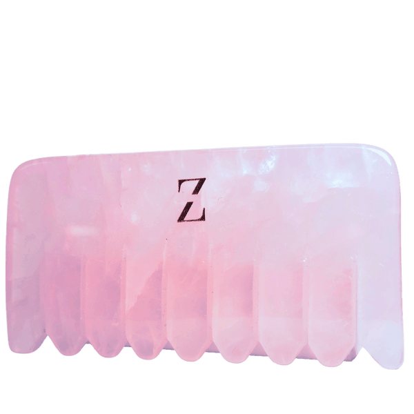 Rose Quartz Hair Comb – ZAQ