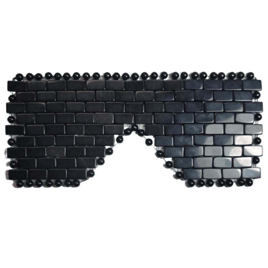 Obsidian Eye Mask - Handmade - ZAQ
