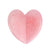 Rose Quartz Heart Facial Gua Sha Scraping Massage Tool - ZAQ