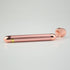 ZAQ MOON Roll-On Rose Quartz W-Sonic Massaging Vibrating Face Roller - ZAQ