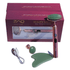 Sana Jade Vibrating Changeable Face Rollers w/ Gua Sha - ZAQ