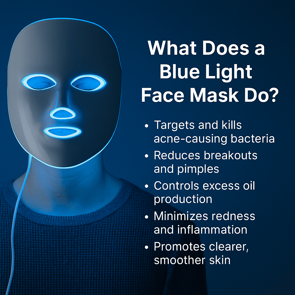 What Does a Blue Light Face Mask Do? – ZAQ