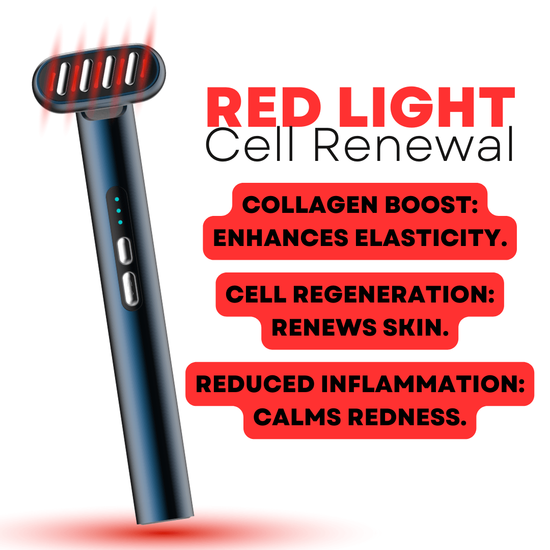 Zayn 5-in-1 Skincare Device with Red/Blue Light Therapy - ZAQ