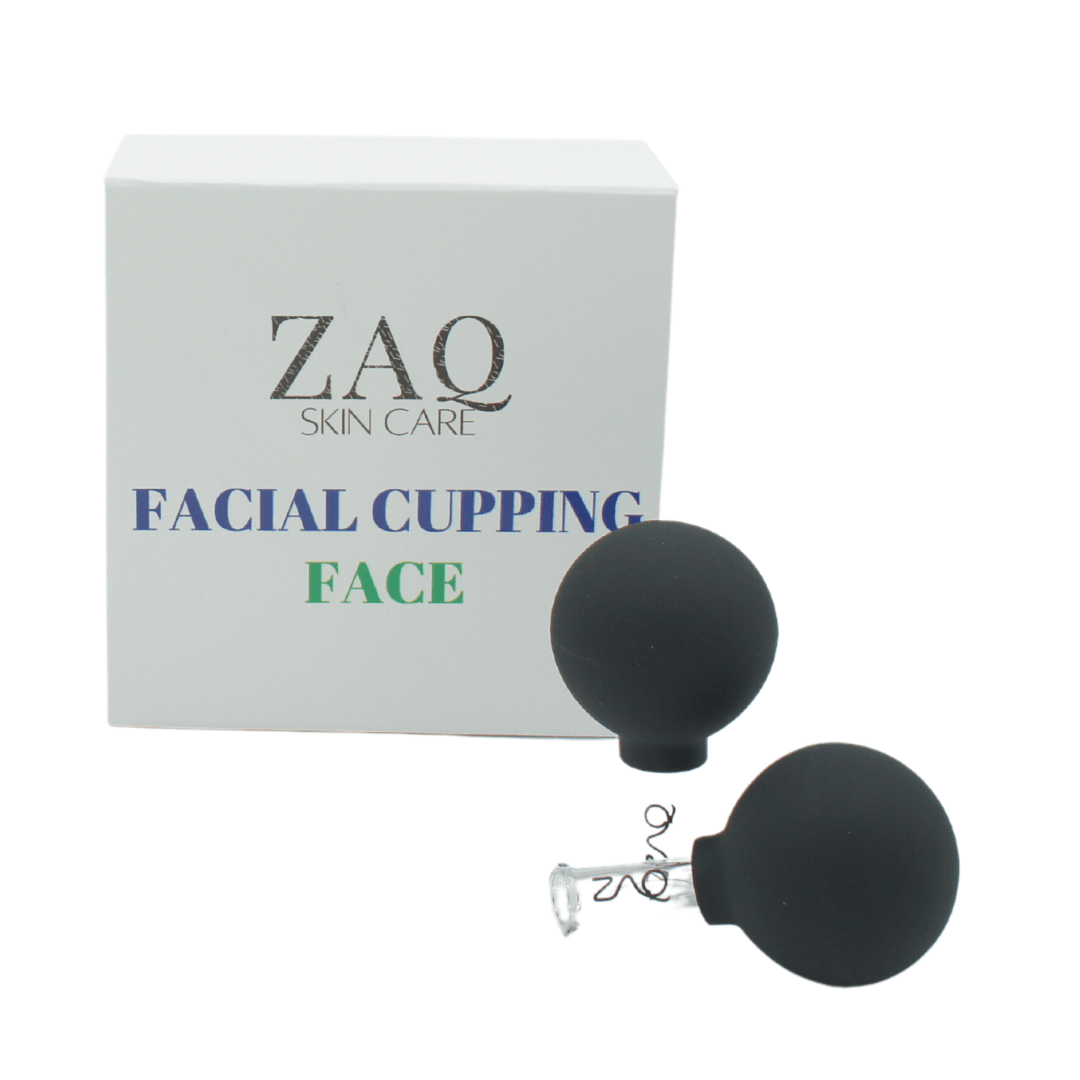 Glass Facial Cupping 2pc Set - ZAQ