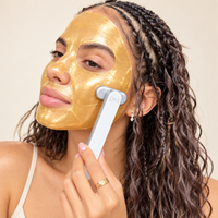 ZAQ ZAYN 2.0 Facial Wand + 24K Gold Hydrogel Face Mask Bundle.