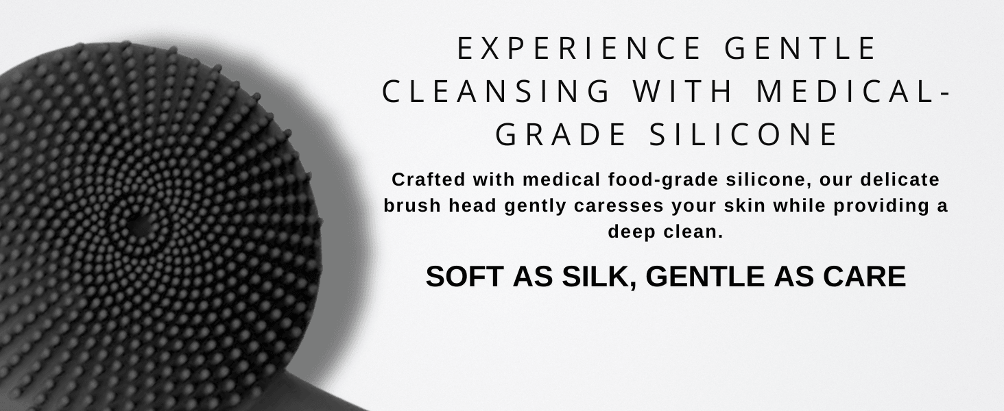 Tara Sonic Facial Cleansing Brush for Deep Pore Cleansing and Exfoliation
