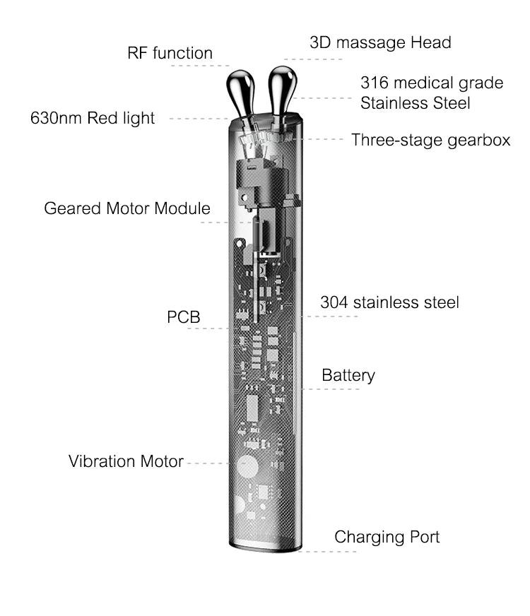 ZAQ SVEN RF, Microcurrent, Red Light, and 3D Massage - ZAQ