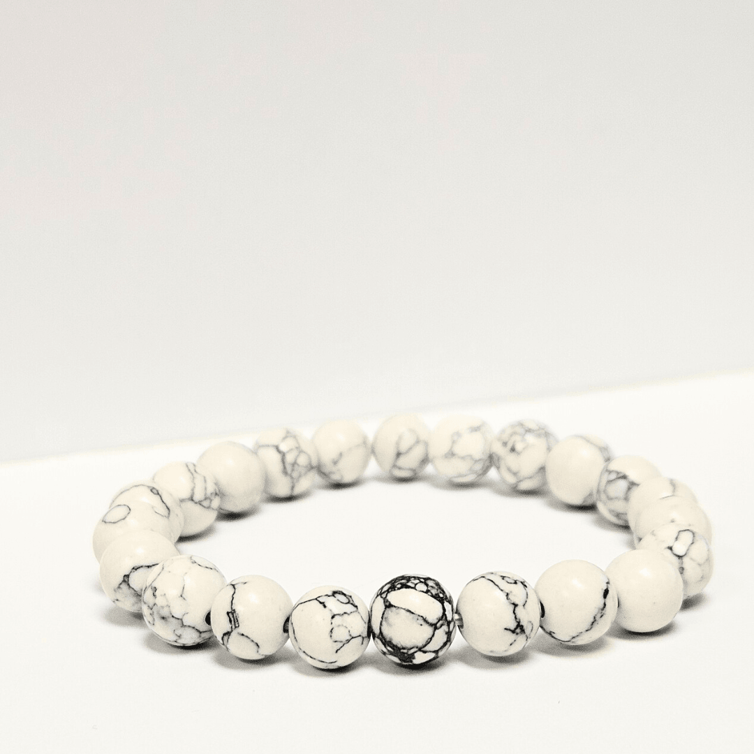 Howlite Bracelet - kindness and positive - ZAQ