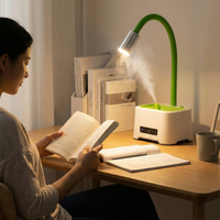 Lumin is an eco-friendly reading lamp and aromatherapy diffuser