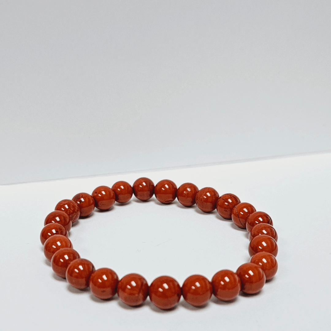 Red Jasper Bracelet - Enhances Focus - ZAQ