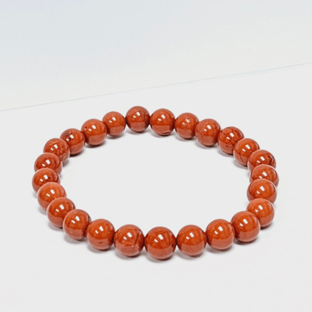 Red Jasper Bracelet - Enhances Focus - ZAQ