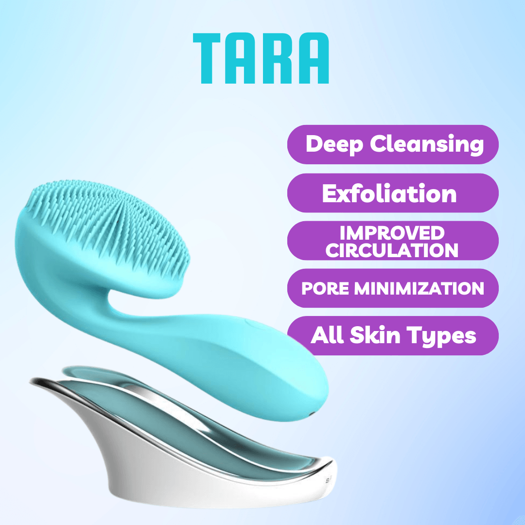 Tara Sonic Facial Cleansing Brush - ZAQ