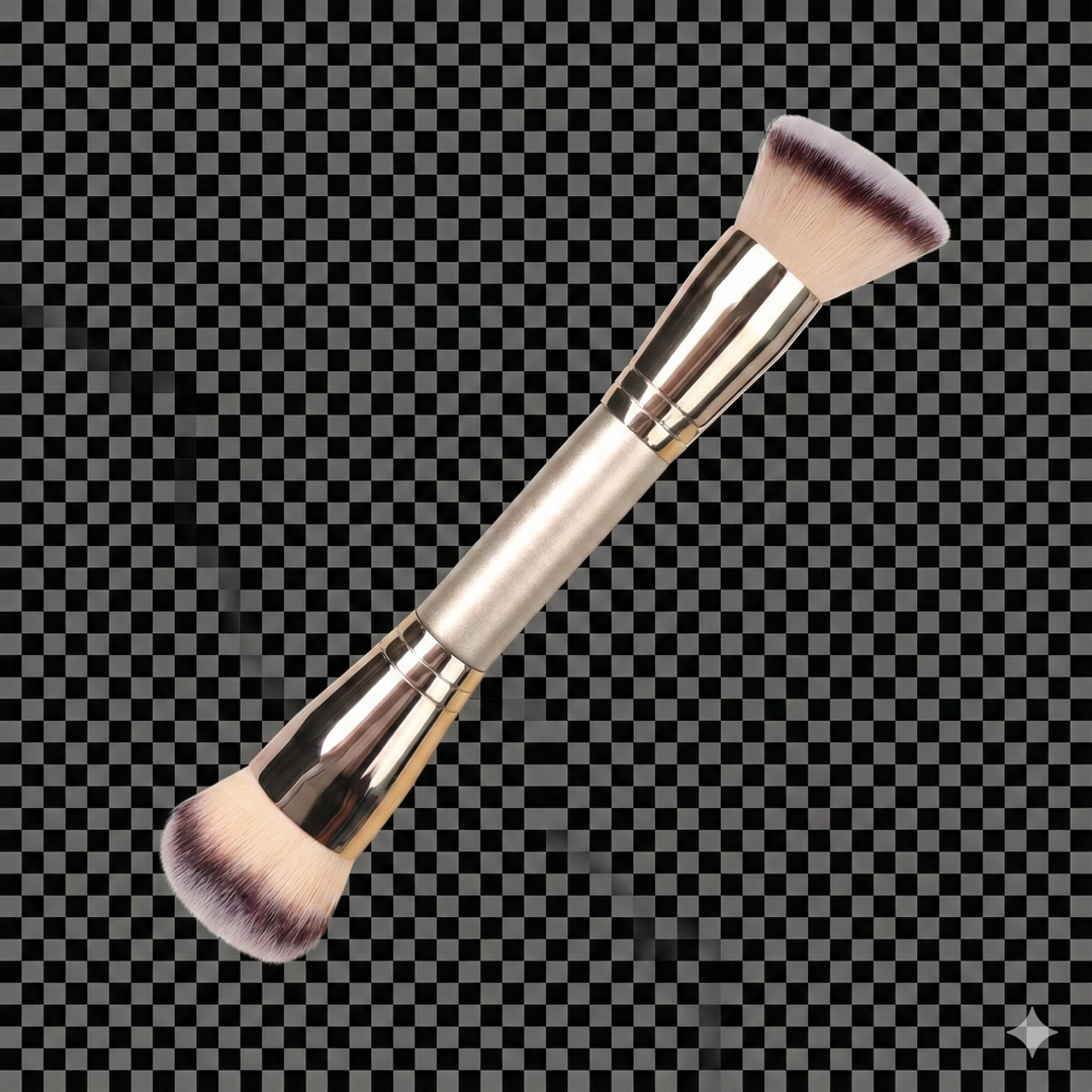 ZAQ Dual-Ended Foundation Brush