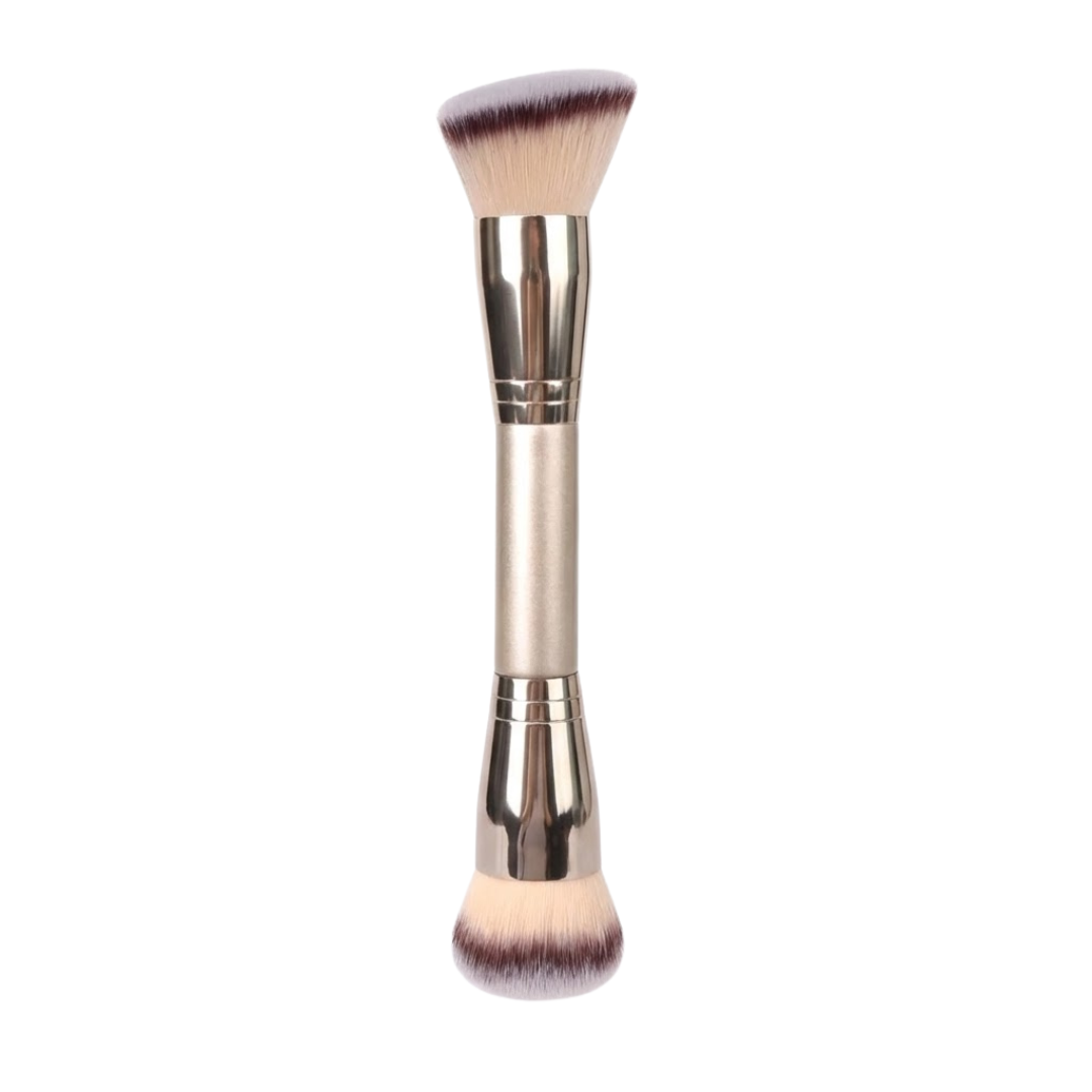 ZAQ Dual-Ended Foundation Makeup Brush