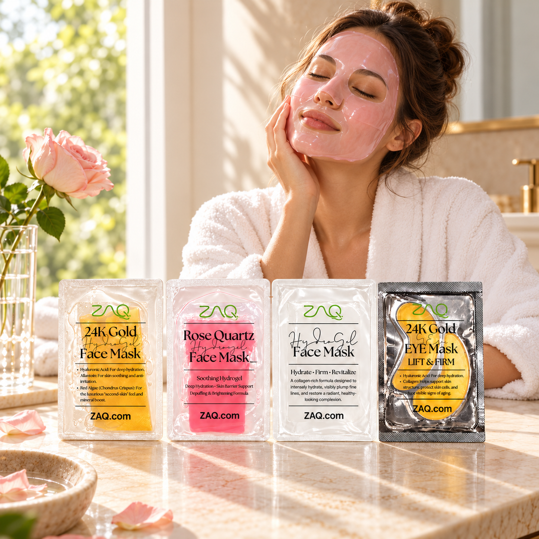 ZAQ Hydrogel Mask Collection – lifestyle