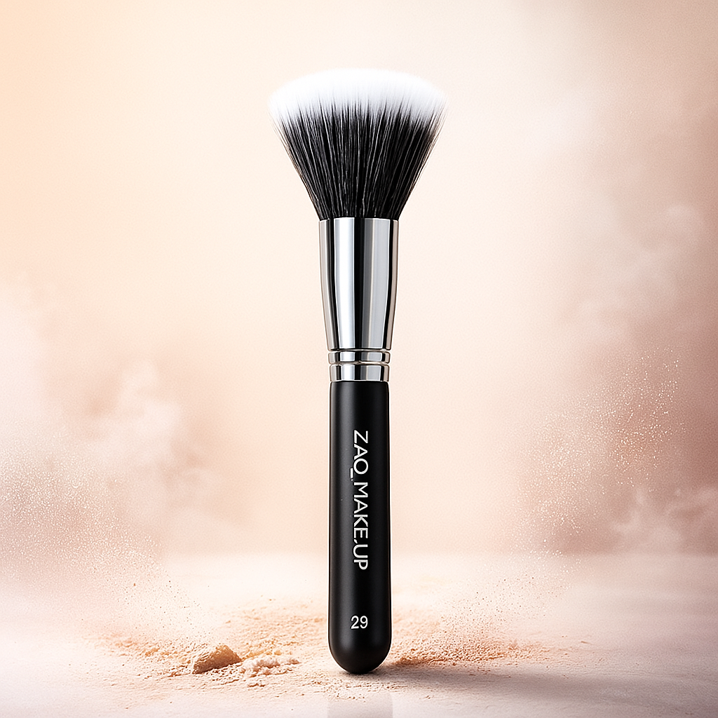 ZAQ Premium Duo Fiber Stippling Brush
