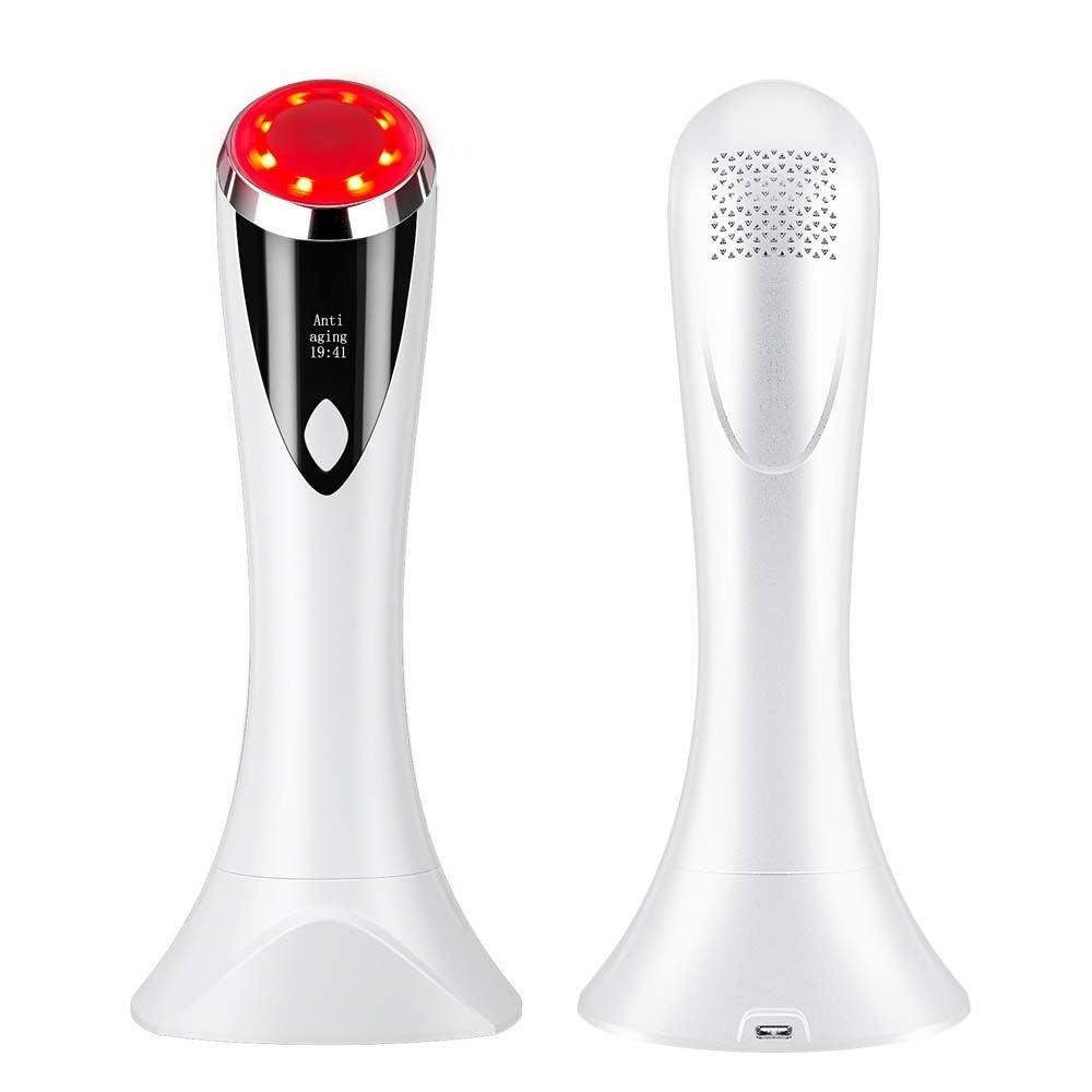 ZAQ Soni LED Light Therapy Device – Heating & Cooling Facial Tool
