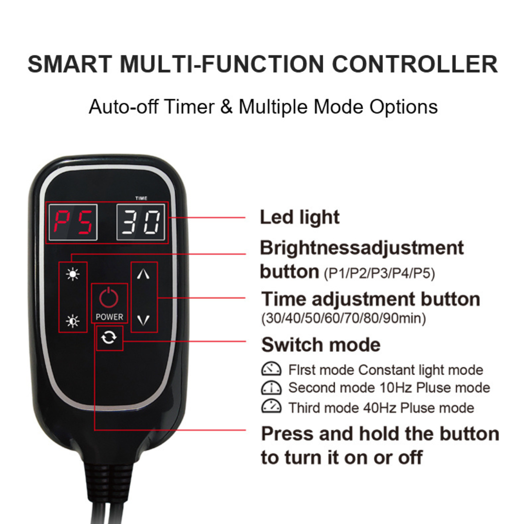 ZAQ Red LED Light Blanket