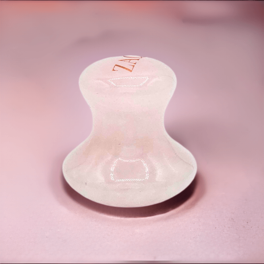 Rose Quartz Gua Sha Mushroom Shape - ZAQ