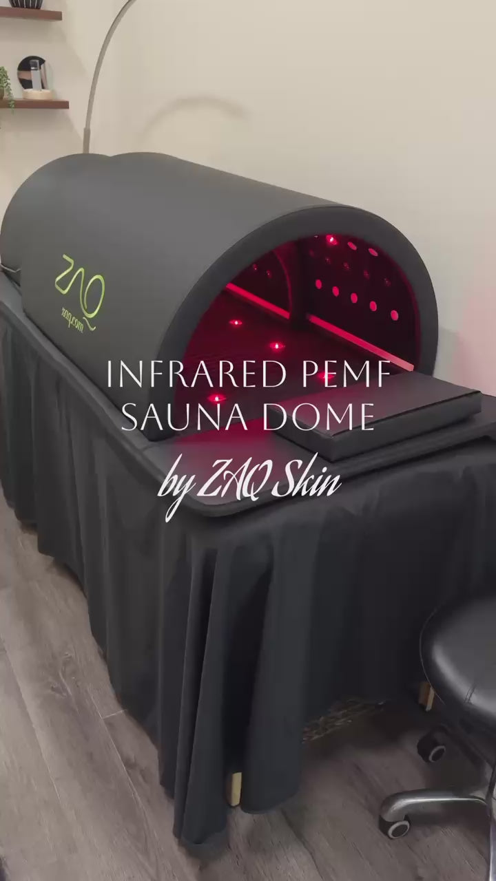 ZUNA Infrared PEMF Sauna Dome – Full-Body Wellness


