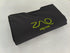 Black pouch with 'zaq.com' logo on a white background