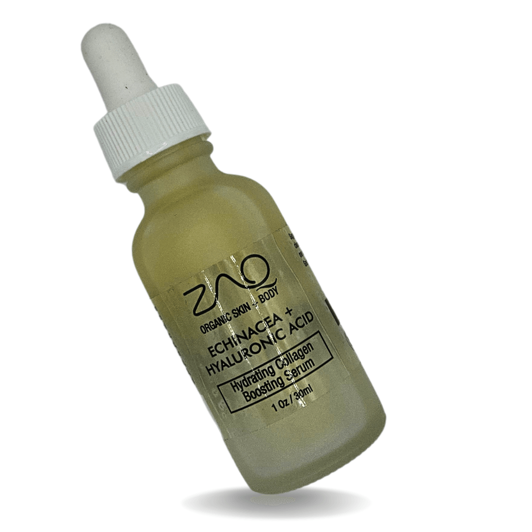 ZAQ Hydrating Collagen Boosting Serum - Antioxidants, Hyaluronic Acid and Echinacea Stem Cells - ZAQ