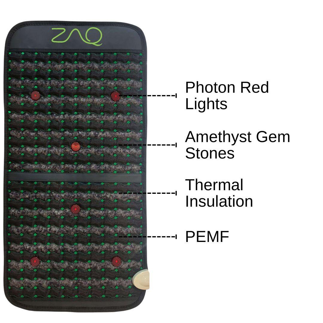 Far Infrared Travel Mat - Red Lights Photon - PEMF - ZAQ