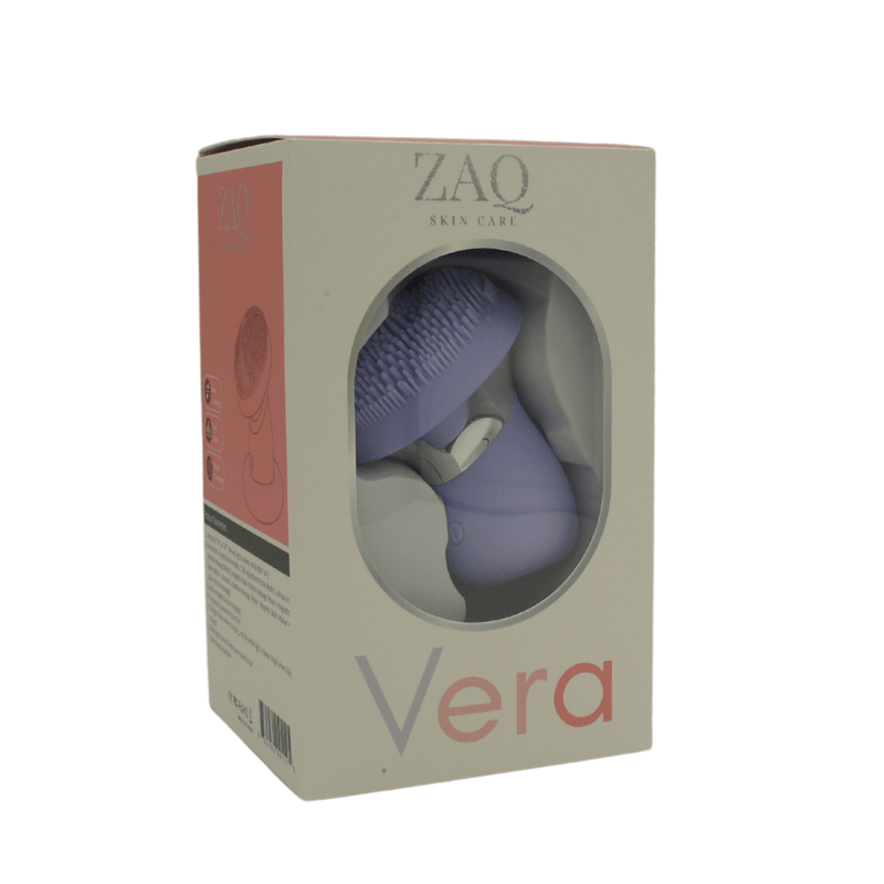 Vera Waterproof Facial Cleansing Brush with Pulse Acoustic Wave Vibration, and Magnetic Beads