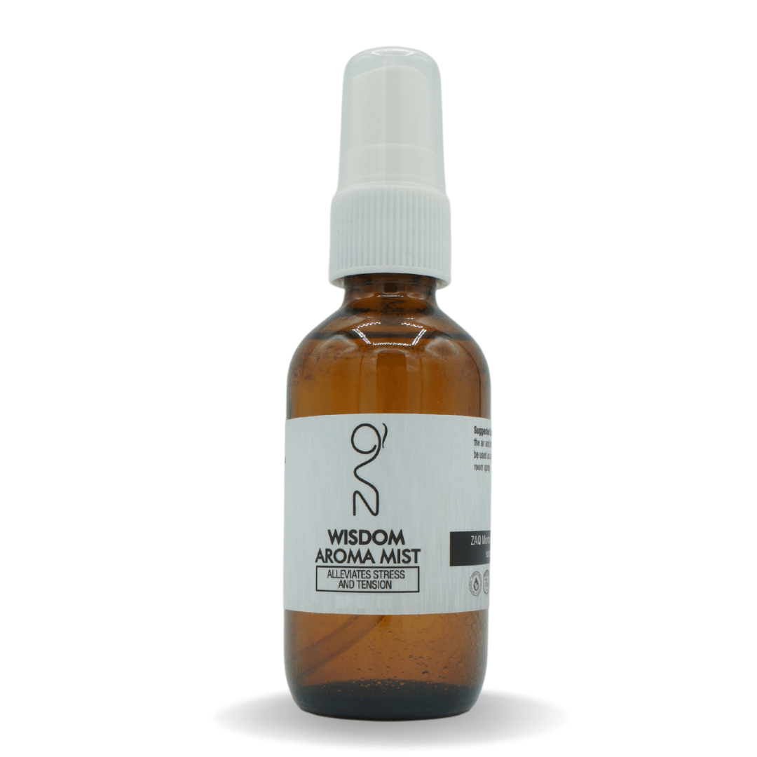 ZAQ Wisdom Aroma Essential Oil Mist - Made in USA | Alleviates Stress and Tension - ZAQ