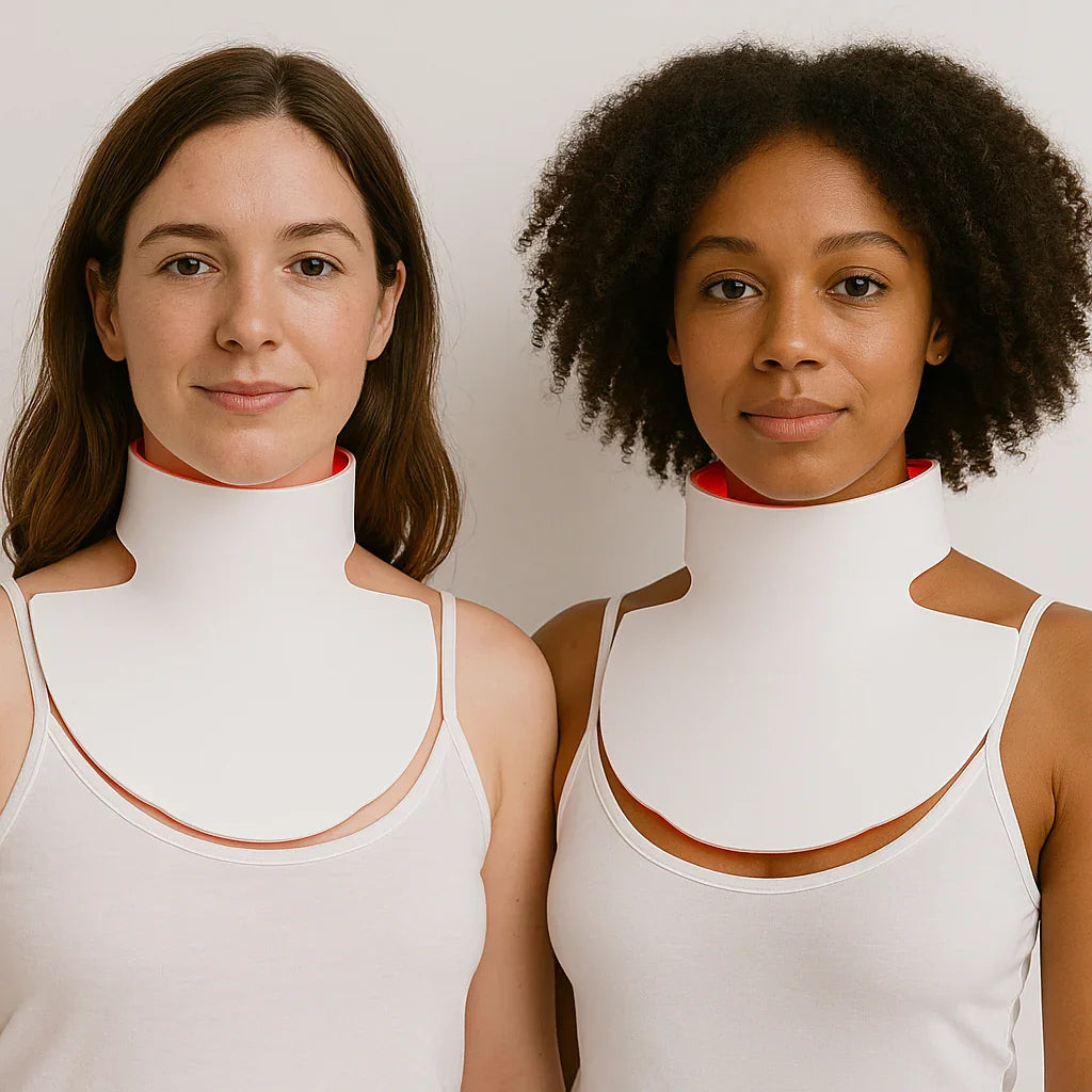 Noor 2.0 LED Light Therapy Neck & Chest Mask – ZAQ