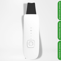 ZAQ Nova Ultrasonic Skin Scrubber showing vibration in use