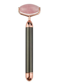 ZAQ Roll-On Rose Quartz W-Sonic Vibrating Face Roller - ZAQ