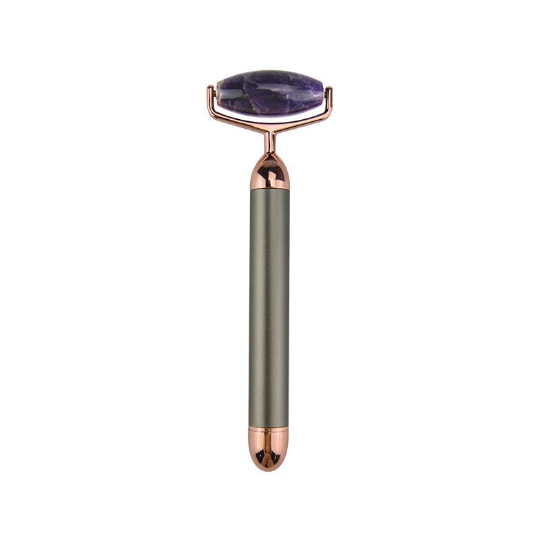 ZAQ Roll-On Amethyst W-Sonic Vibrating Face Roller - ZAQ