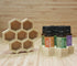 Essential Oils Honeycomb Holder for 15ml or 5ml Bottles - Handmade - ZAQ Skin & Body