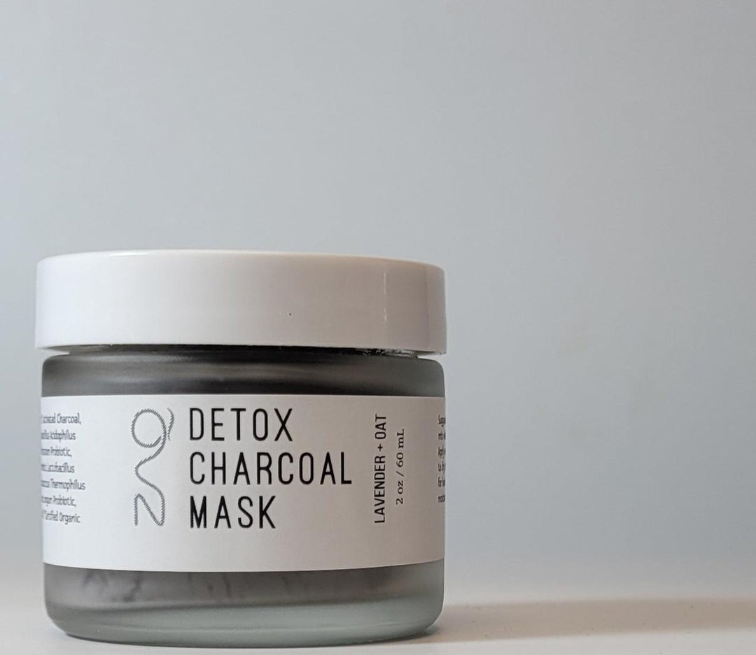 Detox Charcoal Mask - Lavender + Oat - ZAQ