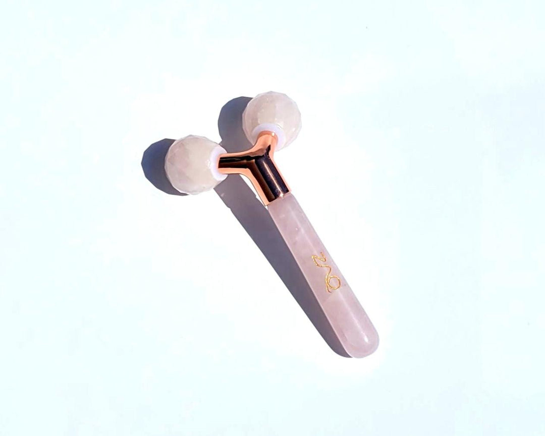 Lilly Rose Quartz Relief Facial Roller - ZAQ