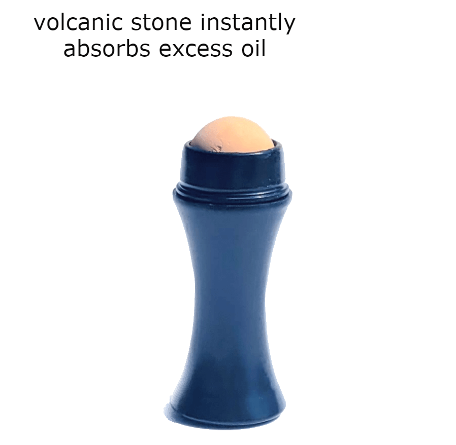 ZAQ Volcanic Oil-Absorbing Face Roller - Black - ZAQ