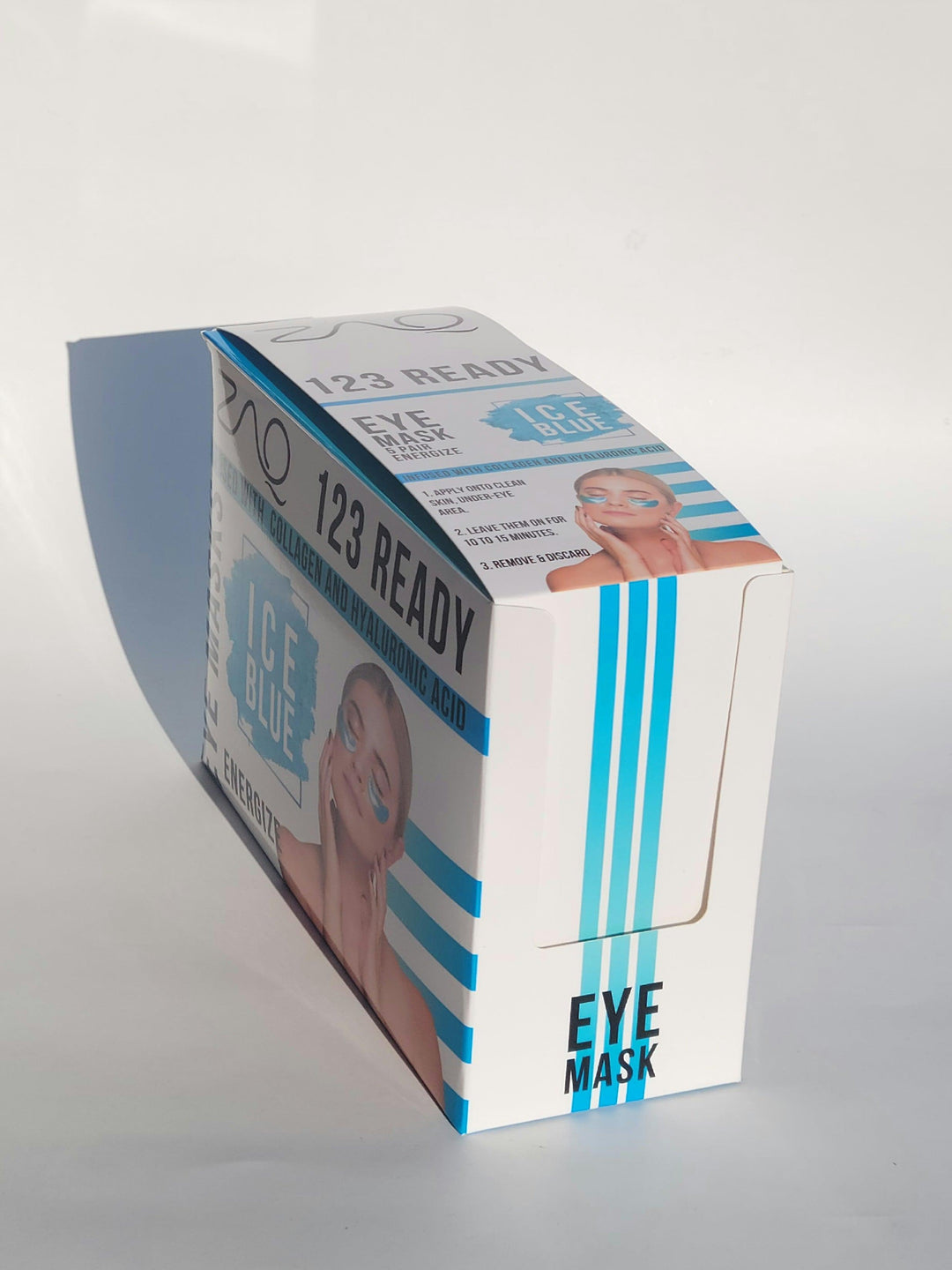 123 Ready ICE BLUE ENERGIZE GEL EYE PATCHES - ZAQ