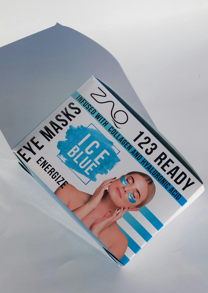 123 Ready ICE BLUE ENERGIZE GEL EYE PATCHES
