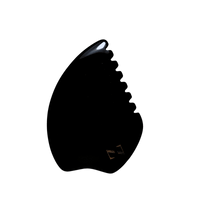 Bian Stone Gua Sha with Teeth - ZAQ