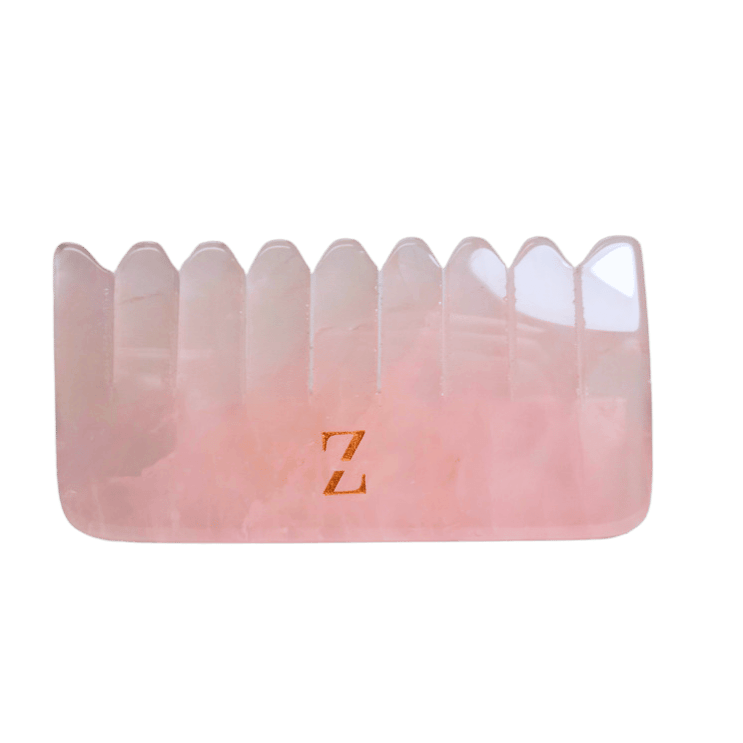 Rose Quartz Hair Comb - ZAQ