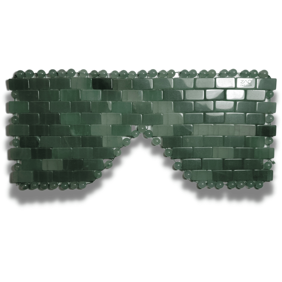 Jade Eye Mask - Handmade - ZAQ