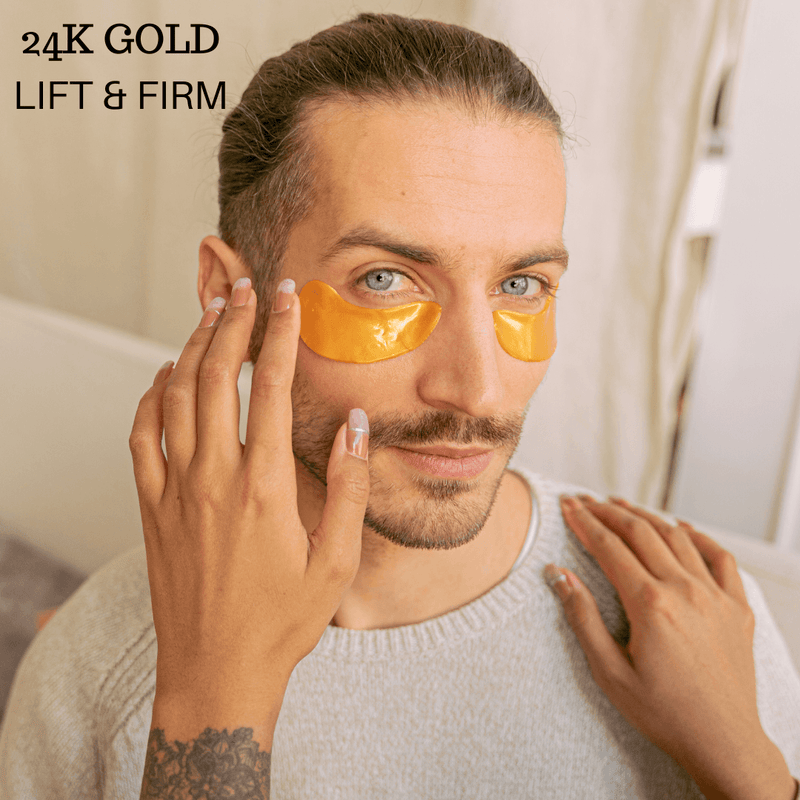 123 Ready 24K GOLD LIFT & FIRM GEL EYE PATCHES