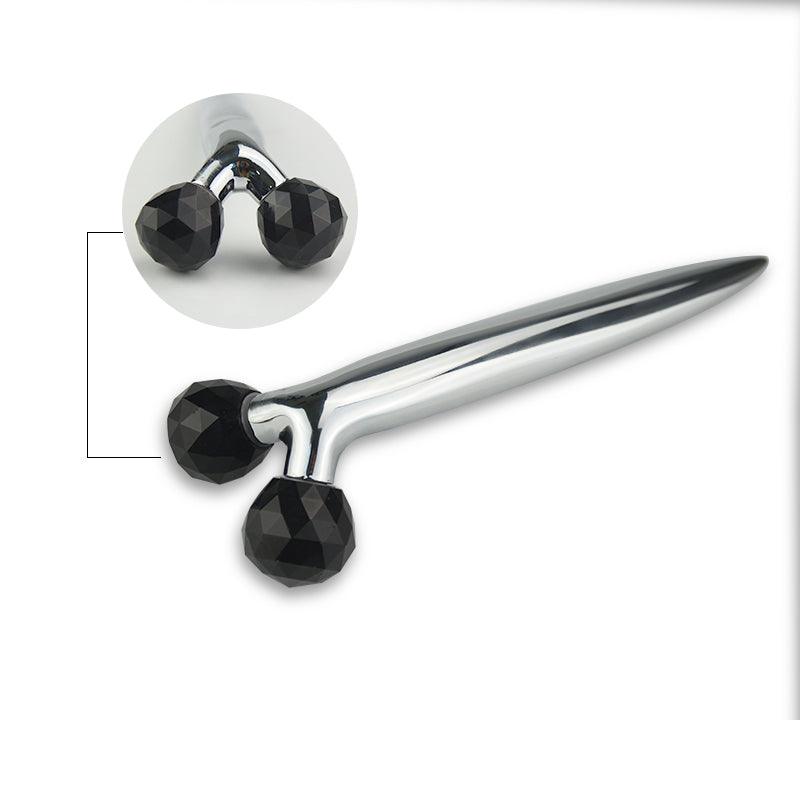 ZAQ Black Obsidian Y Facial Roller - ZAQ