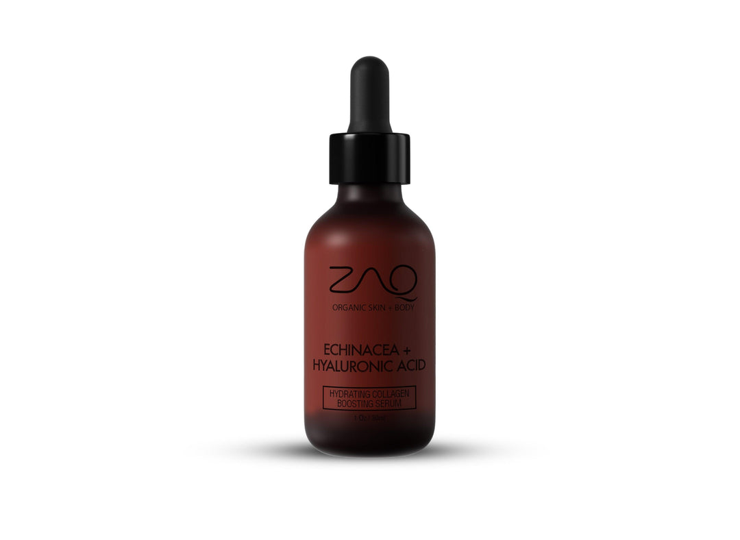 ZAQ Hydrating Collagen Boosting Serum - Antioxidants, Hyaluronic Acid and Echinacea Stem Cells - ZAQ