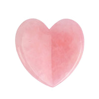 Rose Quartz Heart Facial Gua Sha Scraping Massage Tool - ZAQ